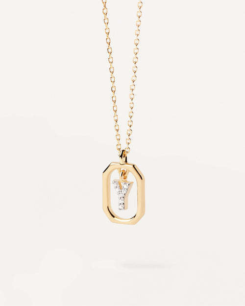 Wholesale MINI Alphabet Silver Necklaces